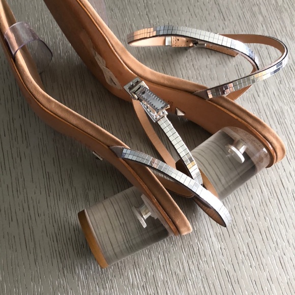 Schutz traspatent block sandals size 7.5 - Picture 6 of 13